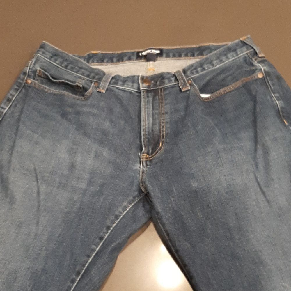 Lands' End Square Trigger Slim Fit Jeans - Picture 3 of 7